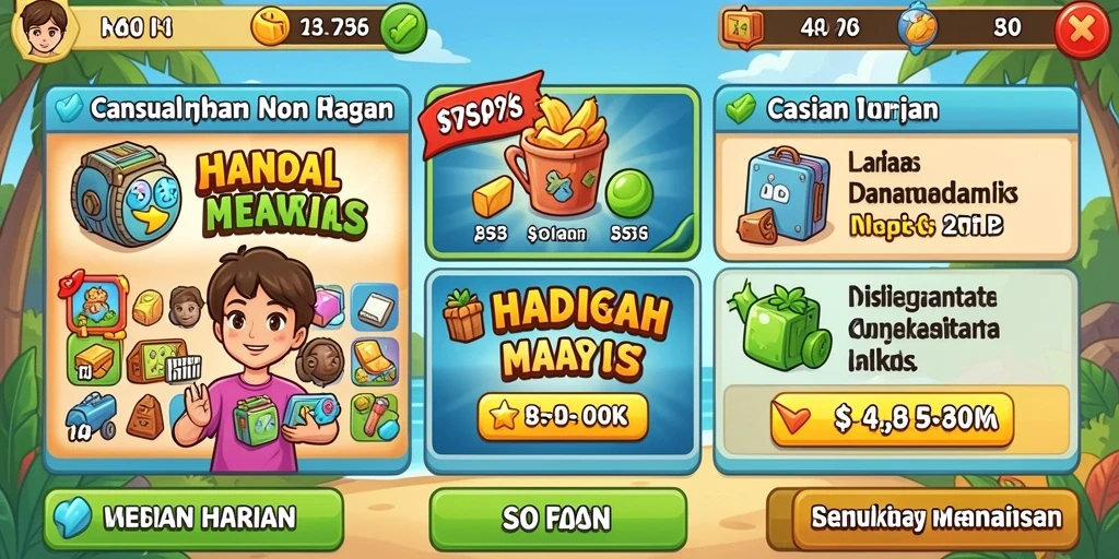 Tampilan antarmuka yang menarik dan ramah pengguna.