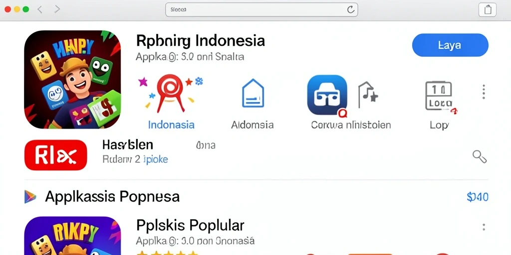 Tampilan layar utama aplikasi 7777W yang menarik.