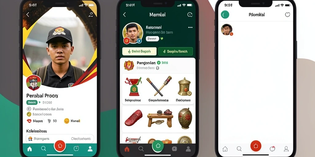 Tampilan antarmuka yang sederhana dan menarik.