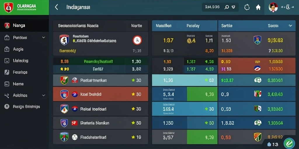 Tangkapan layar dari antarmuka permainan yang inovatif.