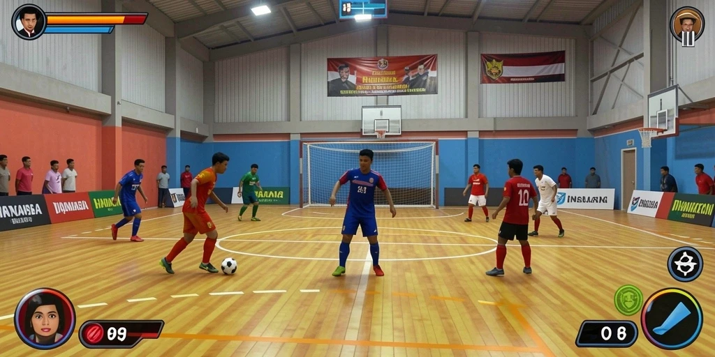 Tampilan antarmuka yang menarik dan modern.