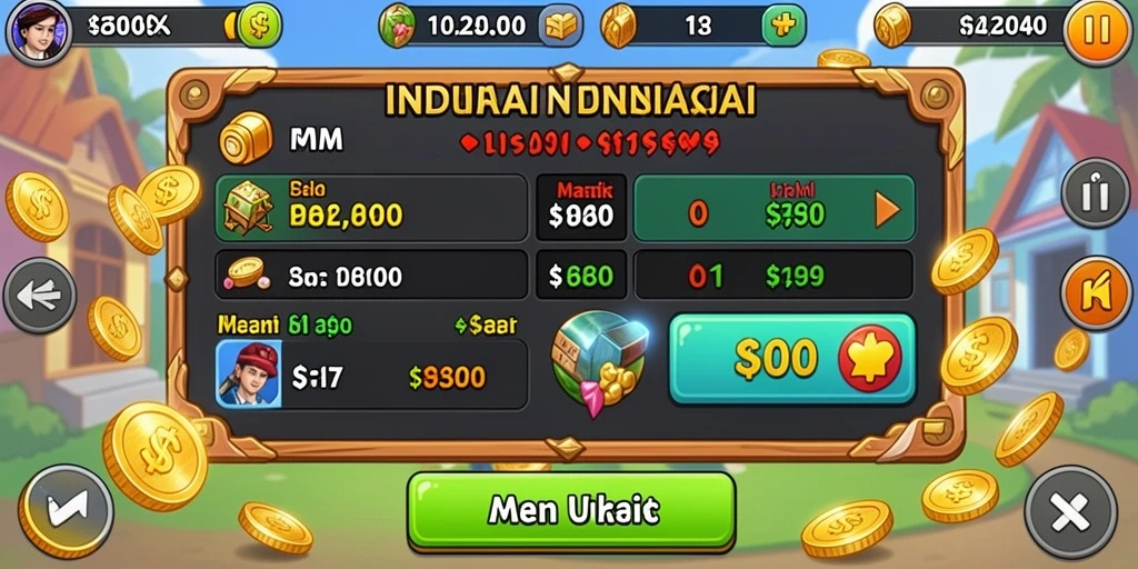 Tampilan antarmuka yang intuitif dan menarik.