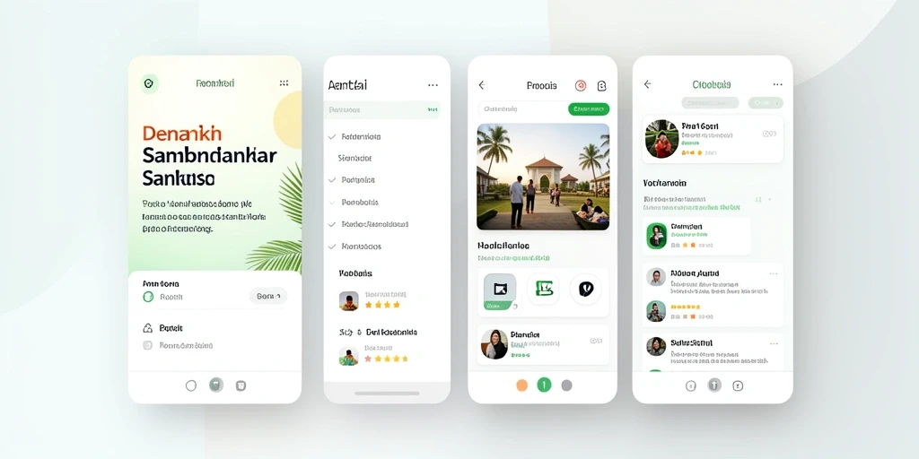 Tampilan antarmuka PAKARJP yang menarik dan user-friendly.