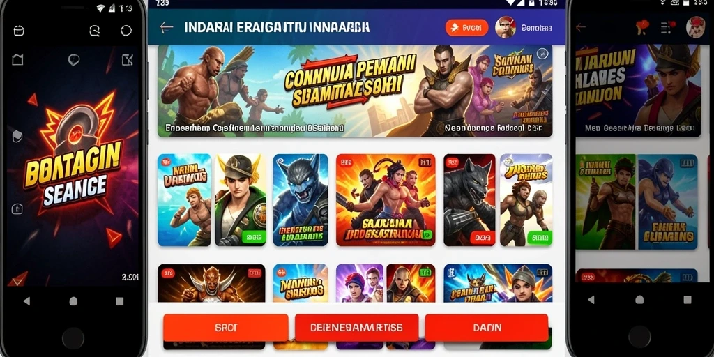 Tampilan antarmuka yang sederhana dan mudah dinavigasi.