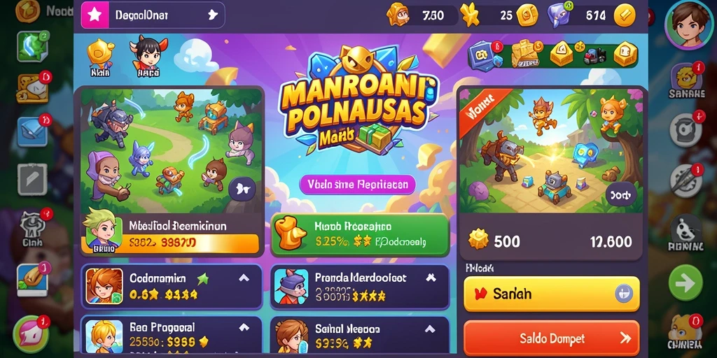 Tampilan antarmuka aplikasi SLOTSIDR yang menarik.