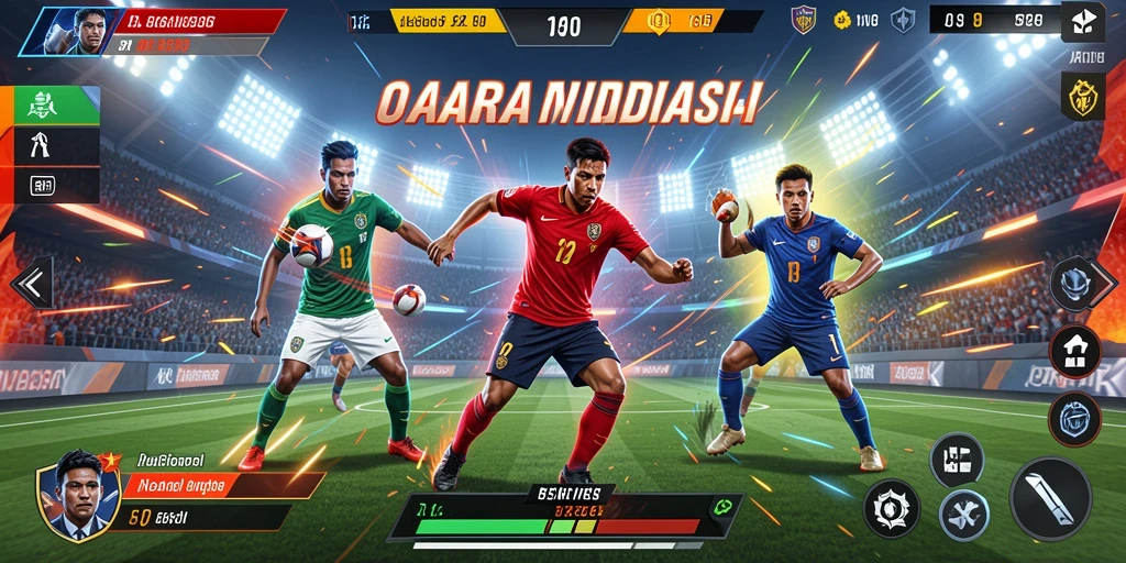 Screenshot menampilkan berbagai tema menarik slot.