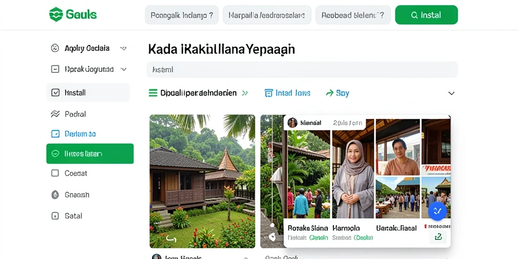 Tampilan antarmuka yang menarik dan ramah pengguna.