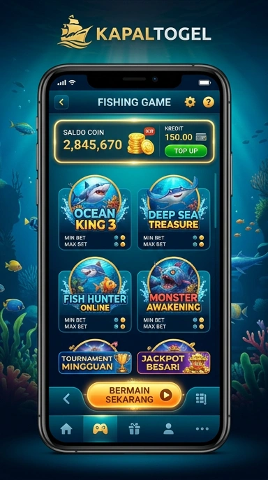 Galeri pratinjau visual kapaltogel build APK resmi terbaru